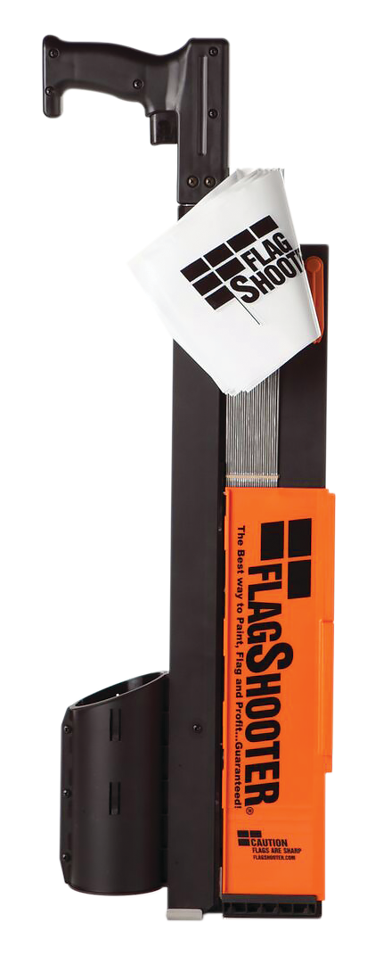 Flagshooter 2-1/2 in. Aluminum Marking Flag 