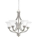 Progress Lighting Brushed Nickel 24-5/8 in. 5-Light Chandelier 