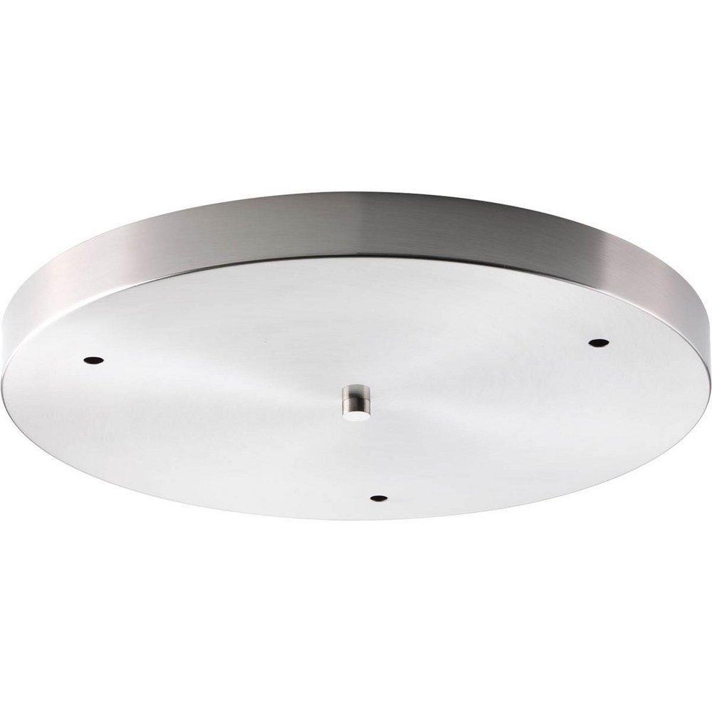 Progress Lighting Brushed Nickel Steel Canopy Pendant Accessory 