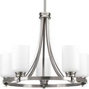 Progress Lighting Brushed Nickel 60W 5-Light Medium E-26 Base Incandescent Chandelier 