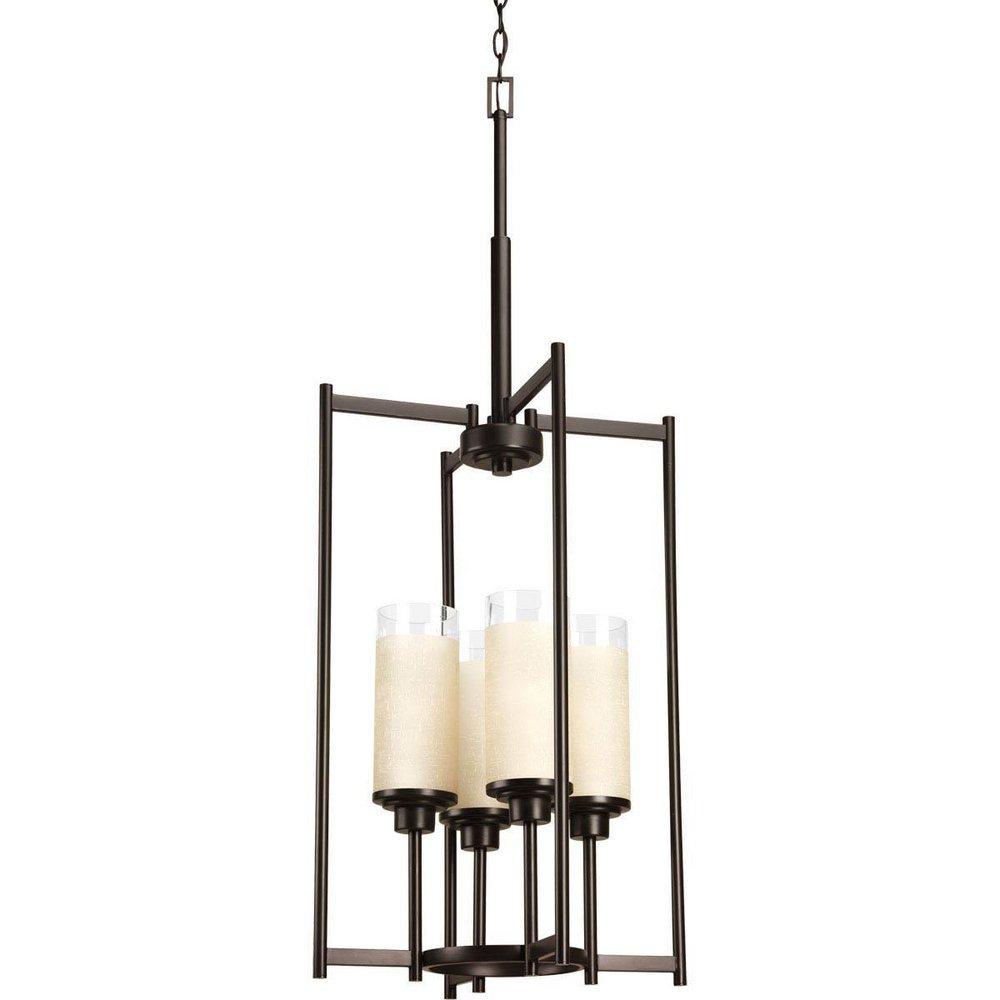 Progress Lighting Antique Bronze 4 Light 100W Pendant 