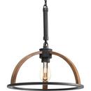 Progress Lighting Gilded Iron 60W 1-Light Medium Pendant 