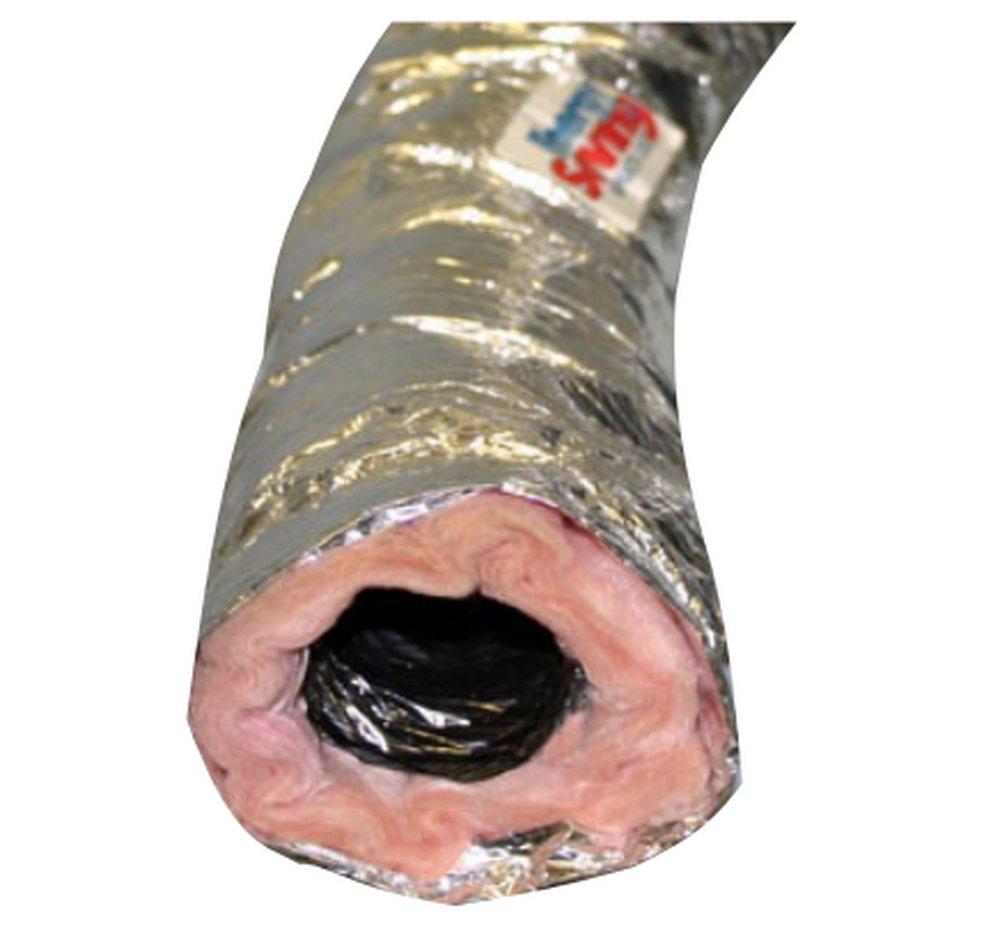 Energy Saving Products Silver 15 ft. Silver R8 Flexible Air Duct 