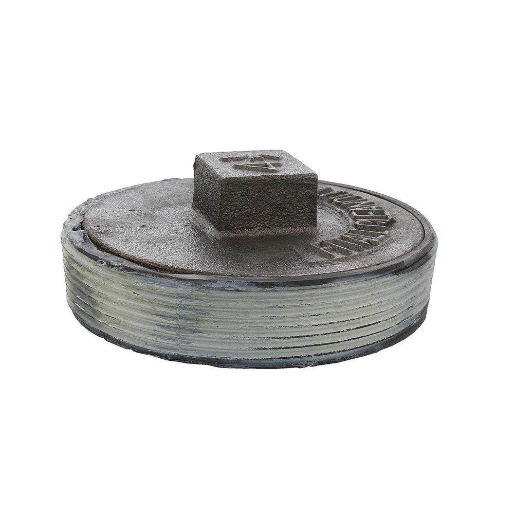 Jones Stephens Threaded Cast Iron Cored Plug 