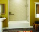 Aquatic Aquatic White 60 x 31-1/4 in. Soaker Alcove Bathtub Right Drain 