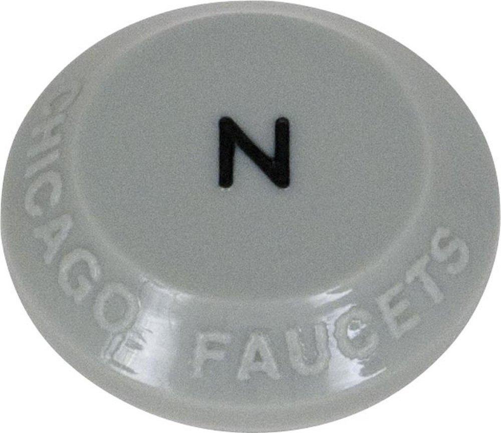 Chicago Faucets Silver Button 