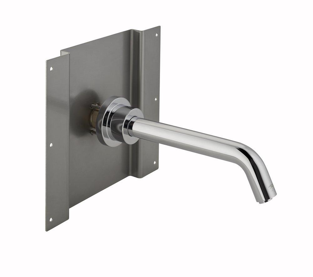 American Standard Polished Chrome No Handle Wall Mount Service Faucet 