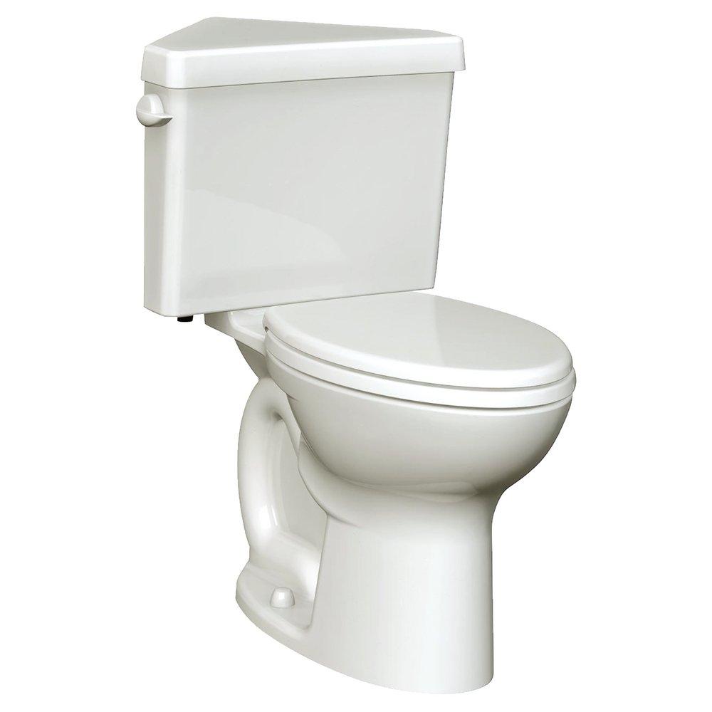 1.28 gpf Elongated Two Piece Toilet in White 