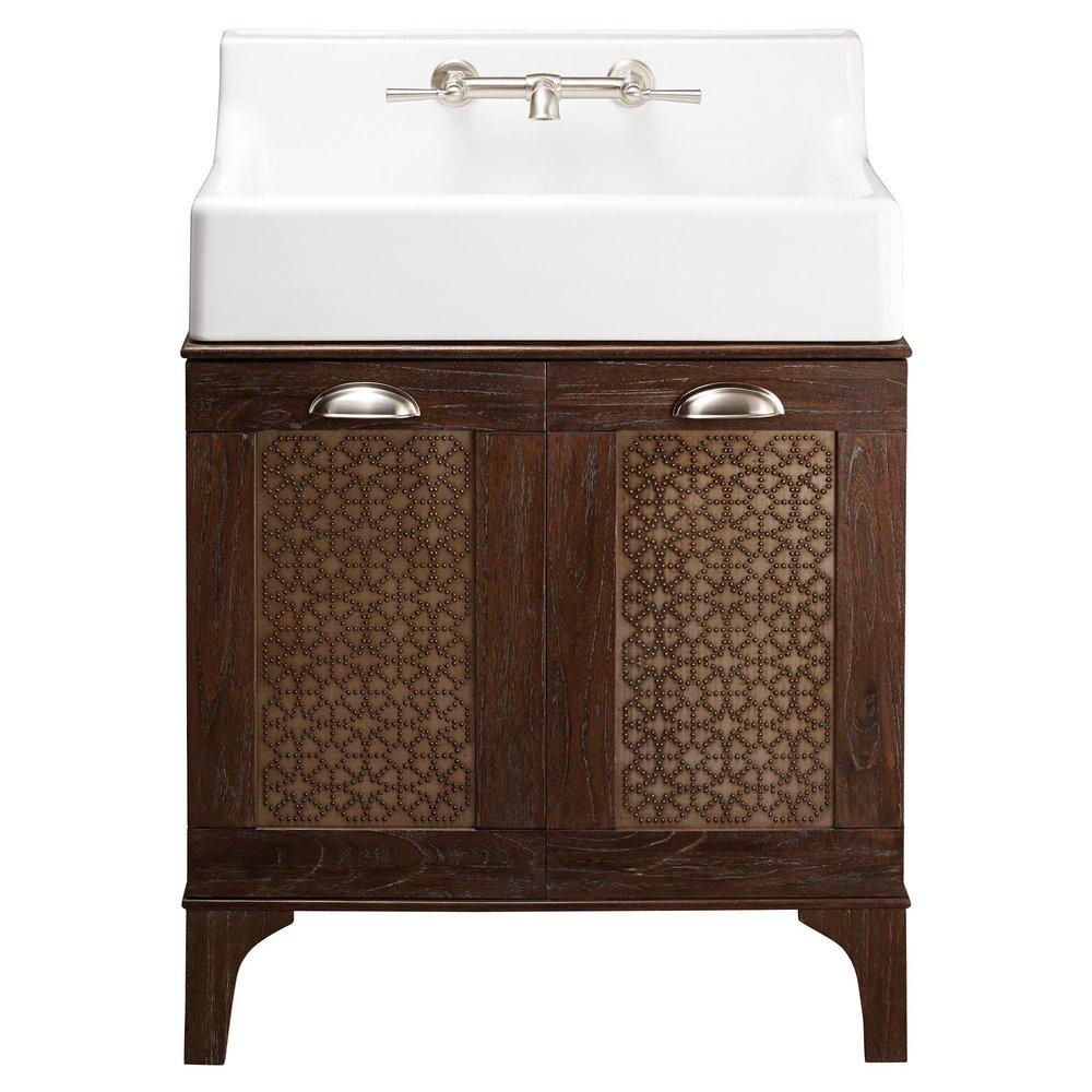 DXV Weathered Oak 41-1/8 x 30-1/2 x 23 in. Bathroom Vanity 