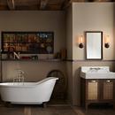 DXV Weathered Oak 41-1/8 x 30-1/2 x 23 in. Bathroom Vanity 