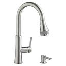 American Standard Stainless Steel Single Handle Pull Down Kitchen Faucet 