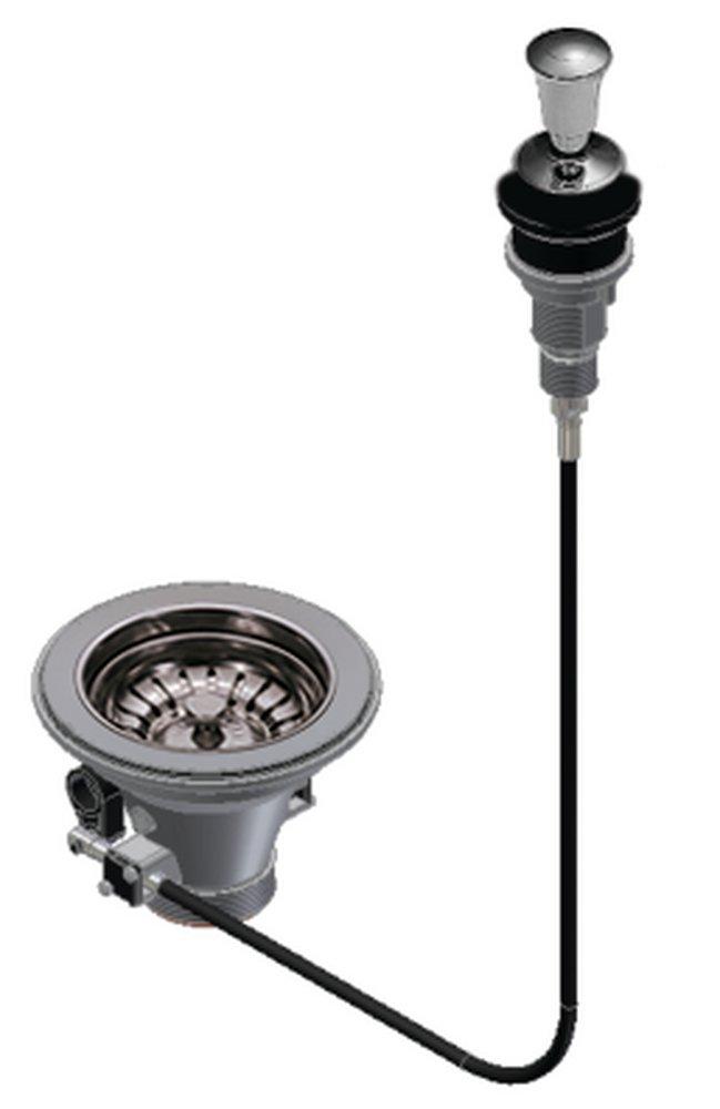 Franke Polished Chrome Pop-Up Basket Strainer 