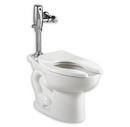1.28 gpf Elongated Floor Mount Flushometer Toilet in White