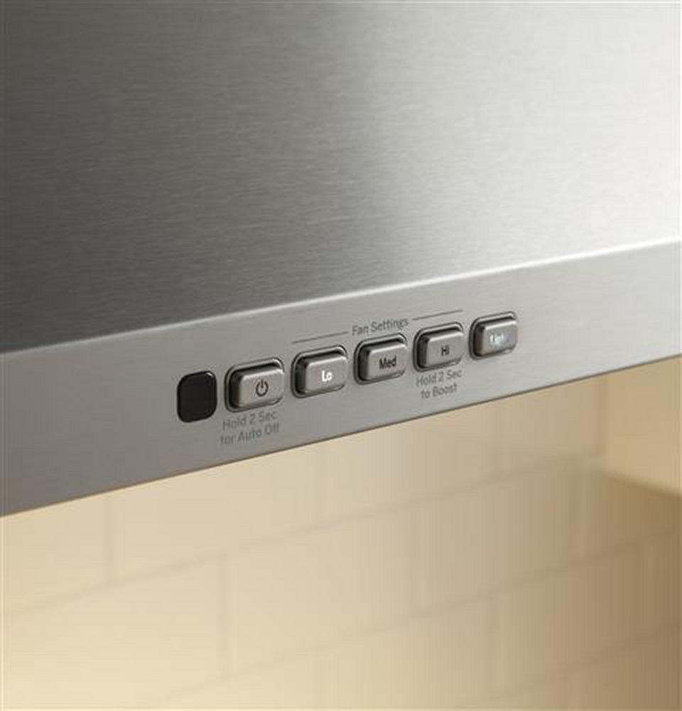 GE&reg; Stainless Steel 30 in. Chimney Range Hood 