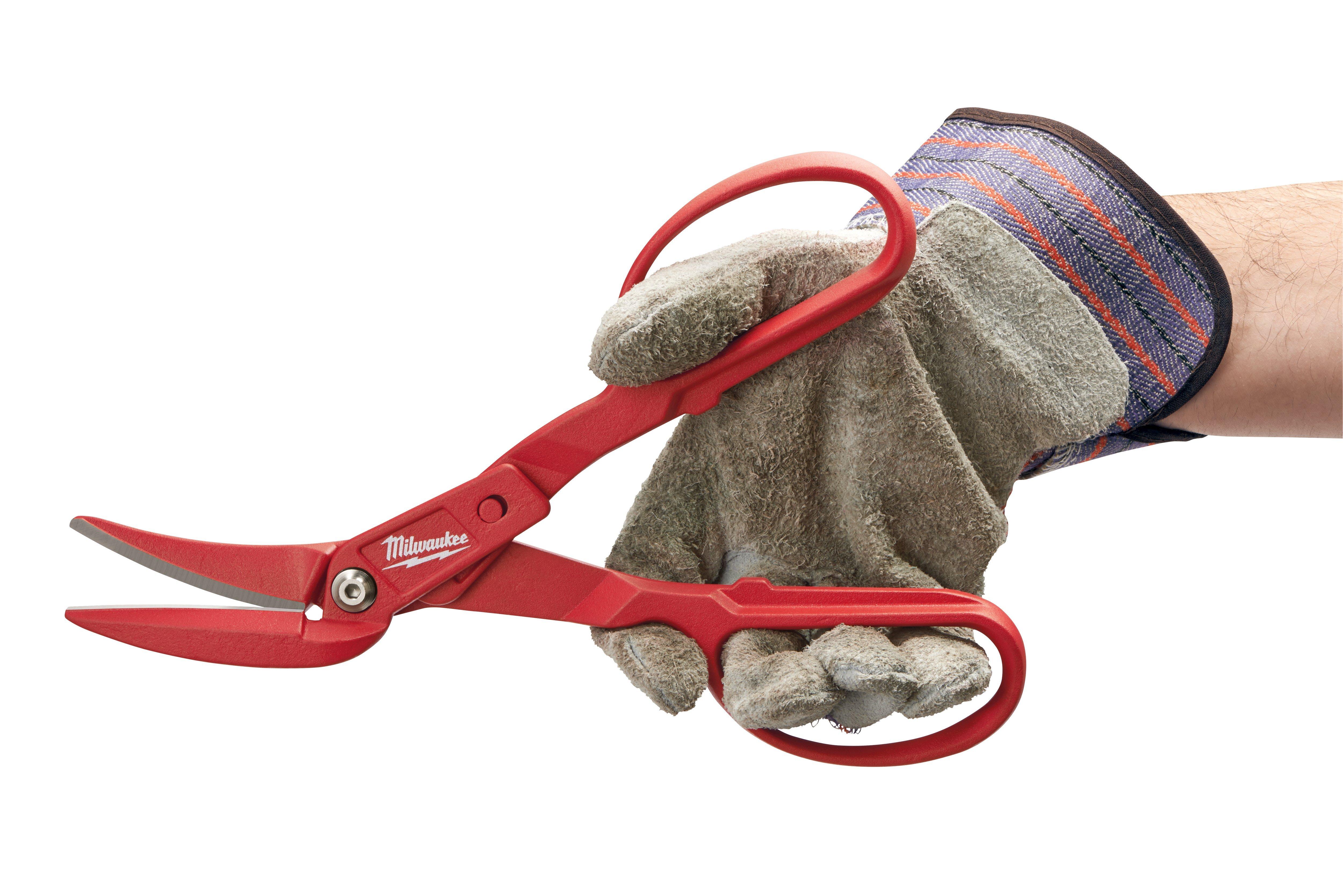 Milwaukee&reg; Red Offset Compound Tinner 