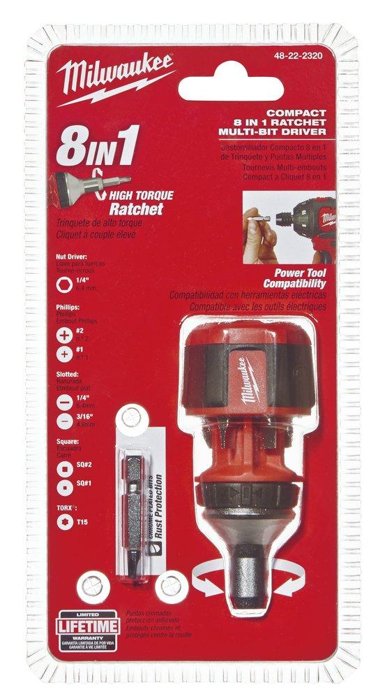 Milwaukee&reg; 8 Piece Screwdriver 