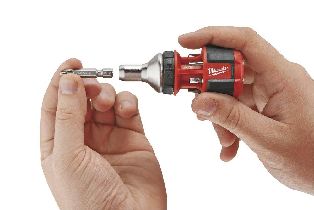 Milwaukee&reg; 8 Piece Screwdriver 