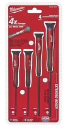 Milwaukee® Polished Chrome Electric 4 Piece Screwdriver 