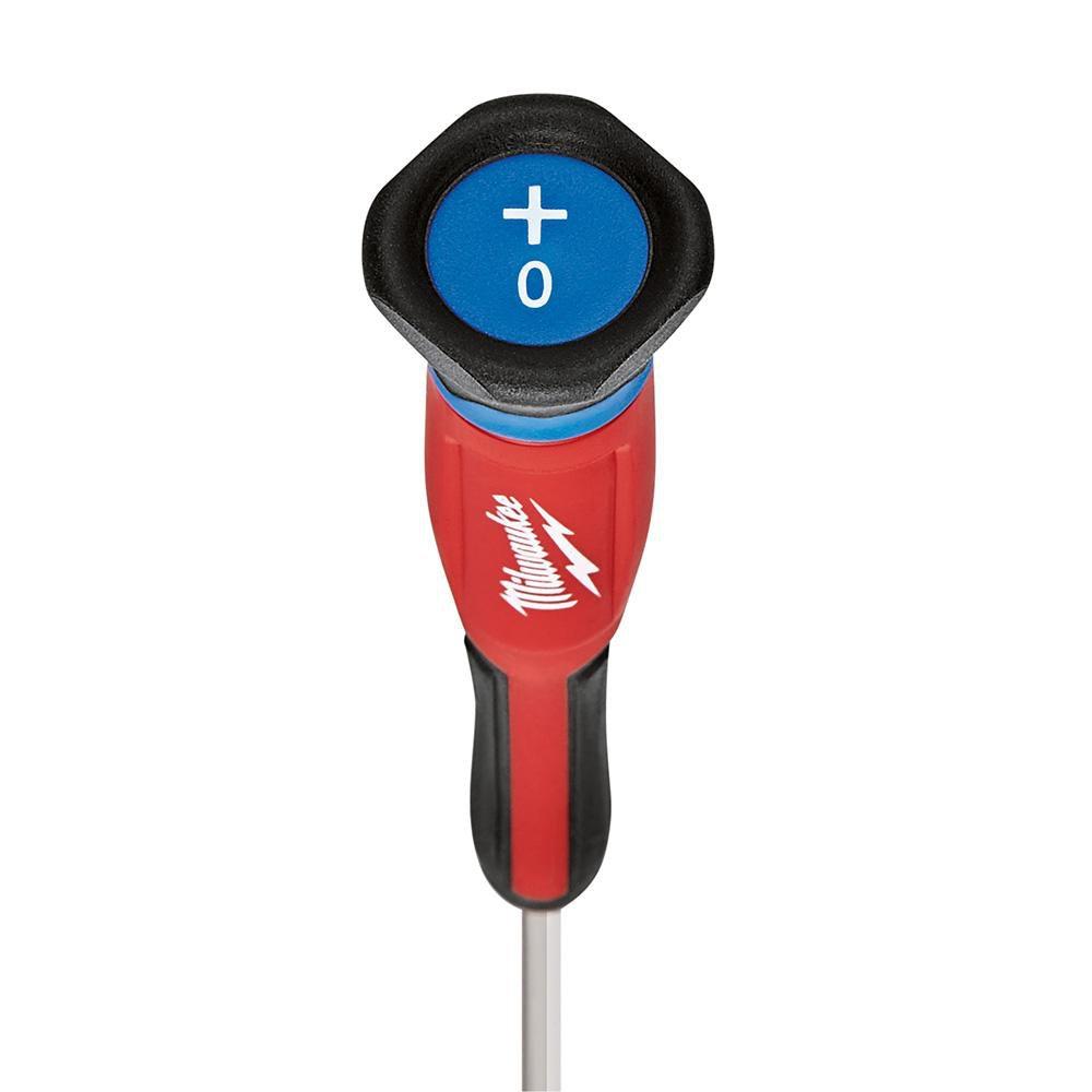 Milwaukee&reg; Polished Chrome Manual 6 Piece Screwdriver 