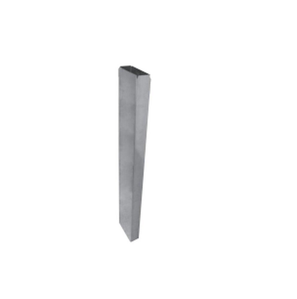 Ecco Manufacturing 3-1/4 x 10 in. 30 ga Duct Wall Stack 