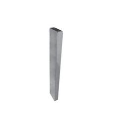 3-1/4 x 10 in. x 5 ft. Galvanized Steel Duct Wall Stack