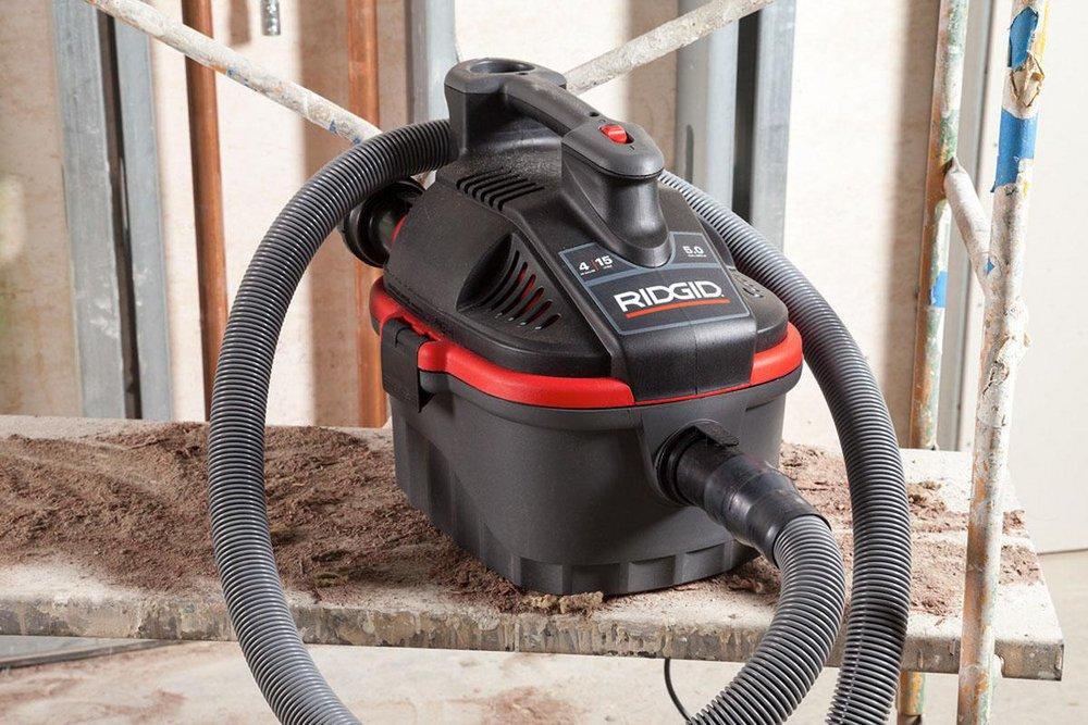 RIDGID Black Wet and Dry Vacuum 