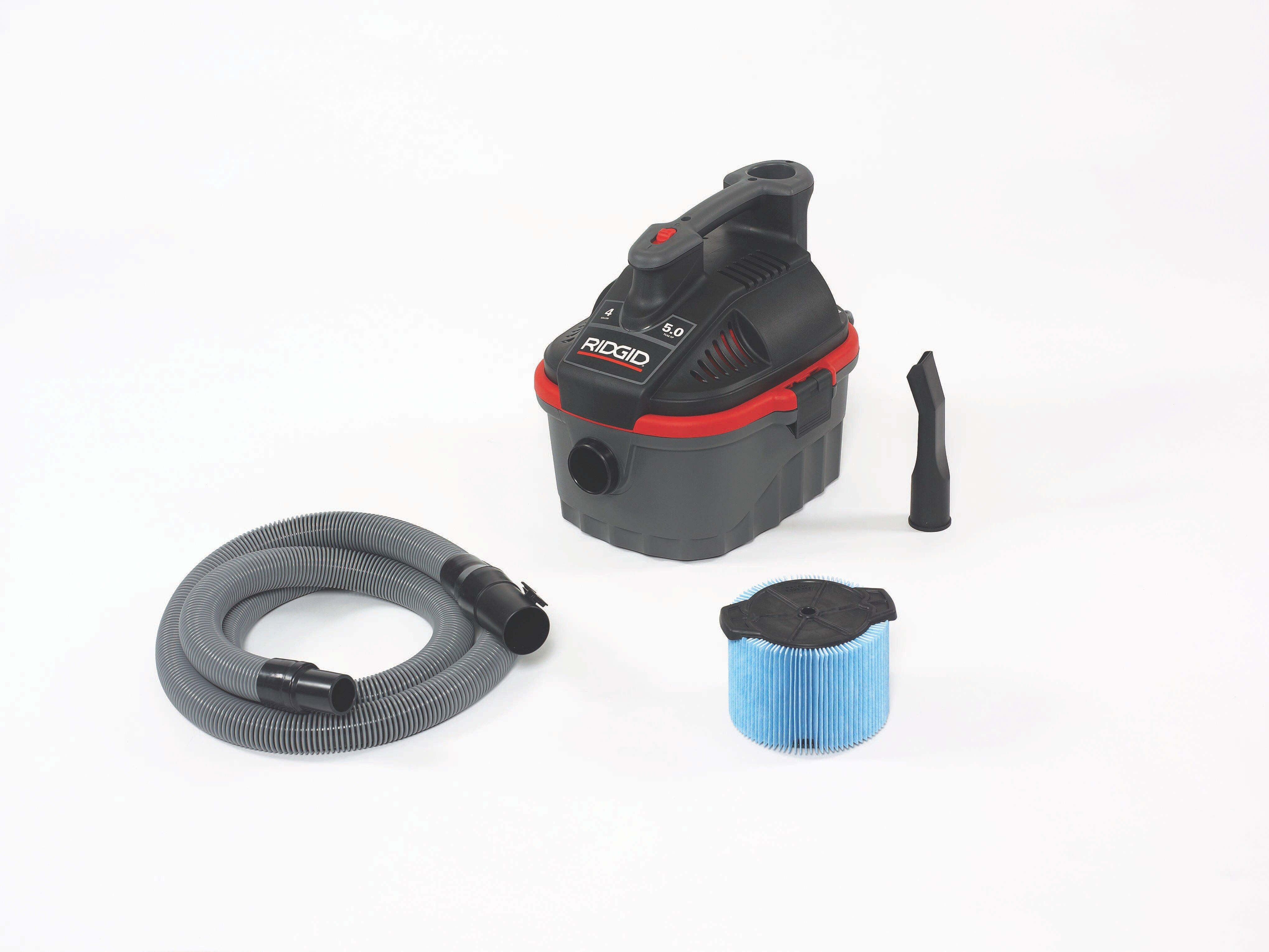 RIDGID Black Wet and Dry Vacuum 