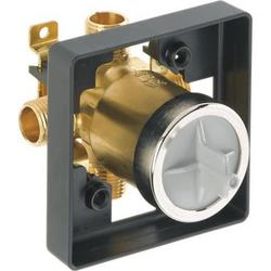 1/2 in. MPT Connection Universal Rough-In Valve with Stops