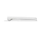 PROFLO&reg; White Round Closed Front Toilet Seat 