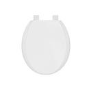 Round Slow Close Toilet Seats with Easy Clean White