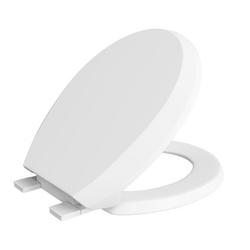 Round Slow Close Toilet Seats with Easy Clean White