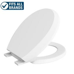 Round Slow Close Toilet Seats with Easy Clean White