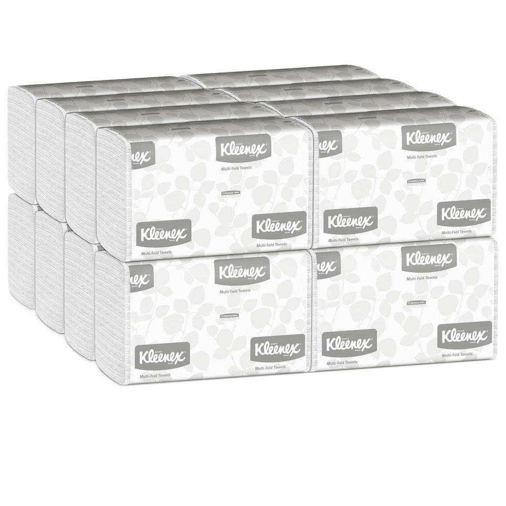 Kimberly Clark White 9-1/5 in. Paper Towel in White (Case of 16) 