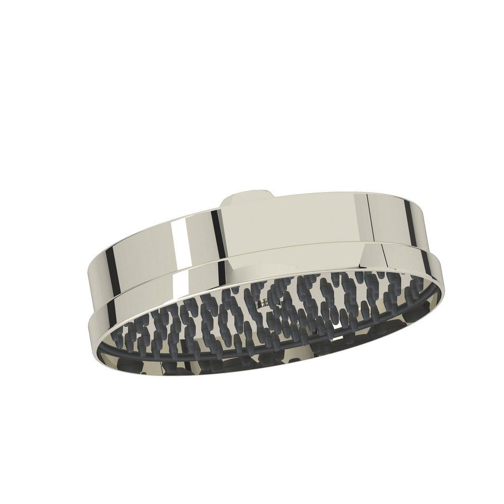 Perrin & Rowe Polished Nickel 8 in. Rain Showerhead 