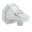 Perrin & Rowe&reg; Polished Chrome 1/2 x 1/2 in. FNPT x NPSM Brass Wall Outlet 