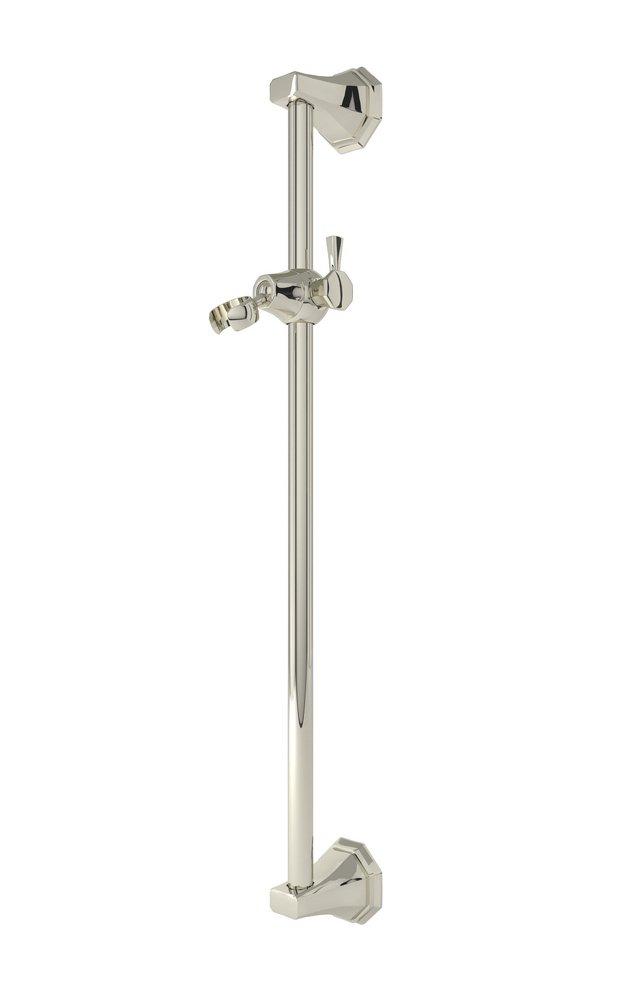 Perrin & Rowe Polished Nickel 24 in. Shower Rail 