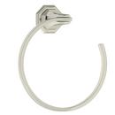 Perrin & Rowe Polished Nickel Round Open Towel Ring 