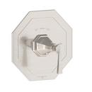 Perrin & Rowe&reg; Satin Nickel Thermostatic Trim Plate (Less Volume Control) for R1085BO and R1085BO Rough Valves 