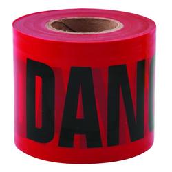 200 Ft. Danger Barricade Tape in Red