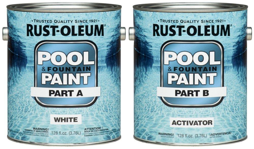 Rust-Oleum&reg; White 2-Gang Epoxy Pool Paint 