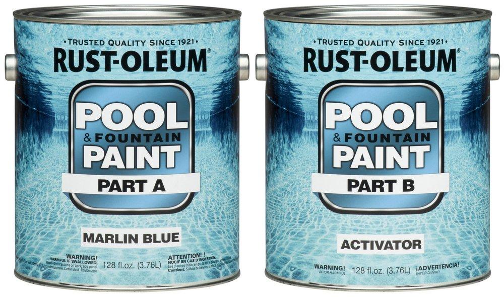 Rust-Oleum&reg; Marlin Blue 2-Gang Epoxy Pool Paint 