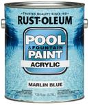 1-Gallon Acrylic Pool Paint in Marlin Blue