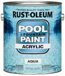 1-Gallon Acrylic Pool Paint in Aqua