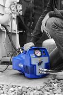 YELLOW JACKET&reg; Blue Refrigerant Recovery System 