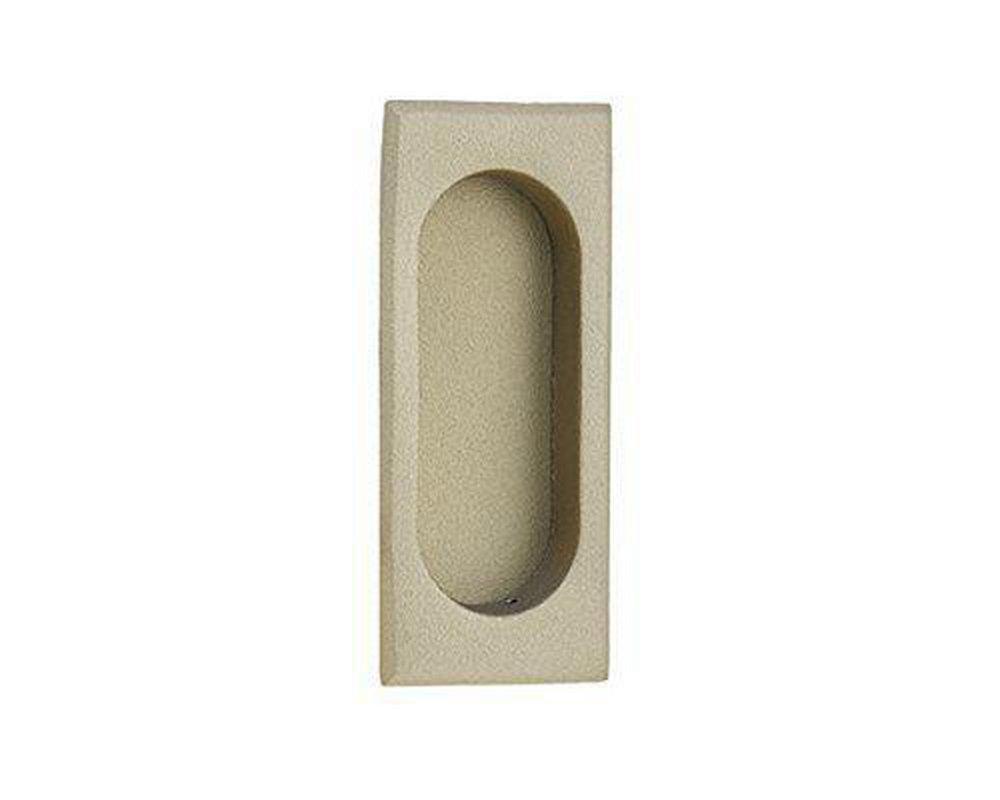 Emtek Products Satin Nickel Brass Rectangular Flush Pull 