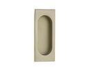 EMTEK Satin Nickel Brass Rectangular Flush Pull 