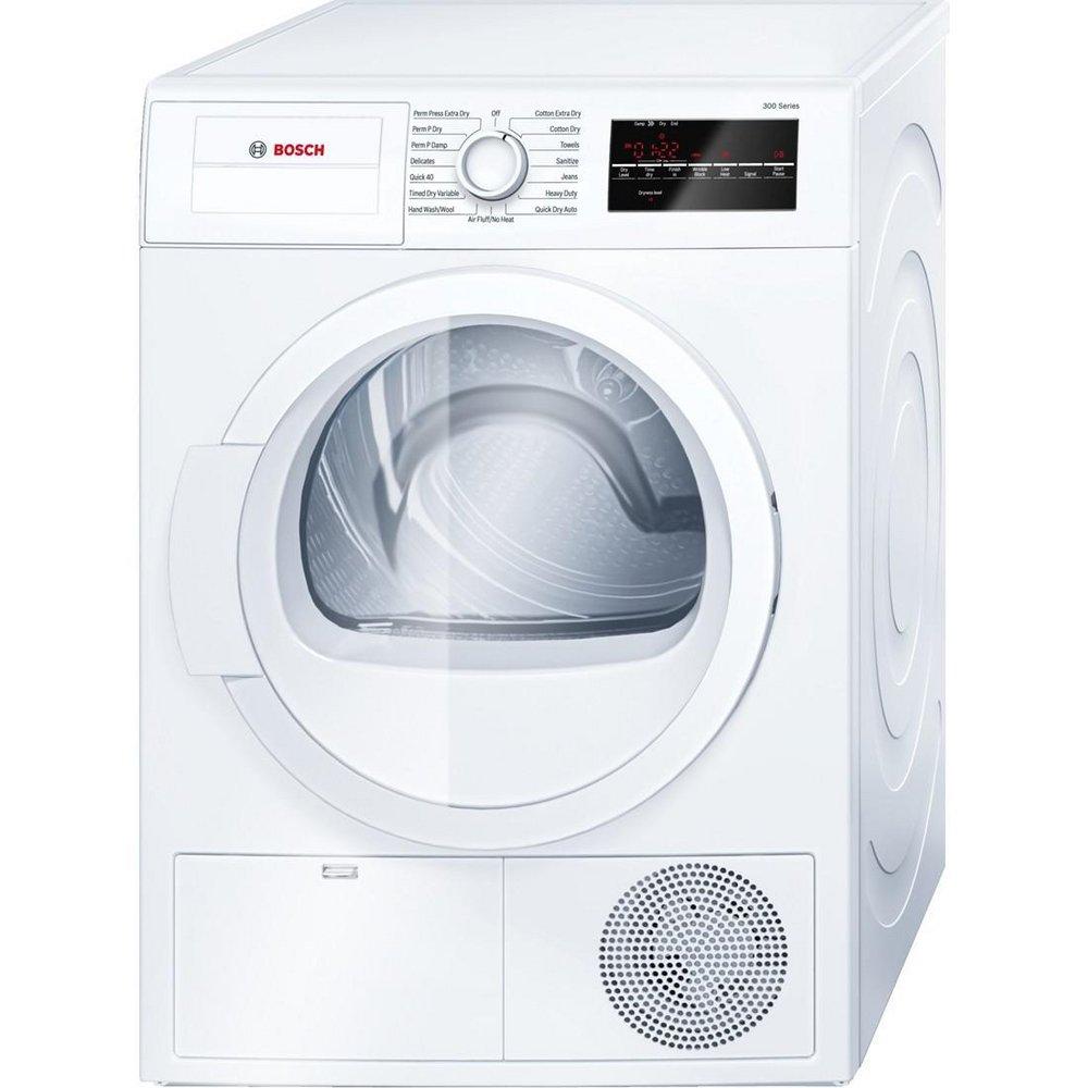 Bosch White 23-1/2 in. 4 cu. ft. Electric Dryer 