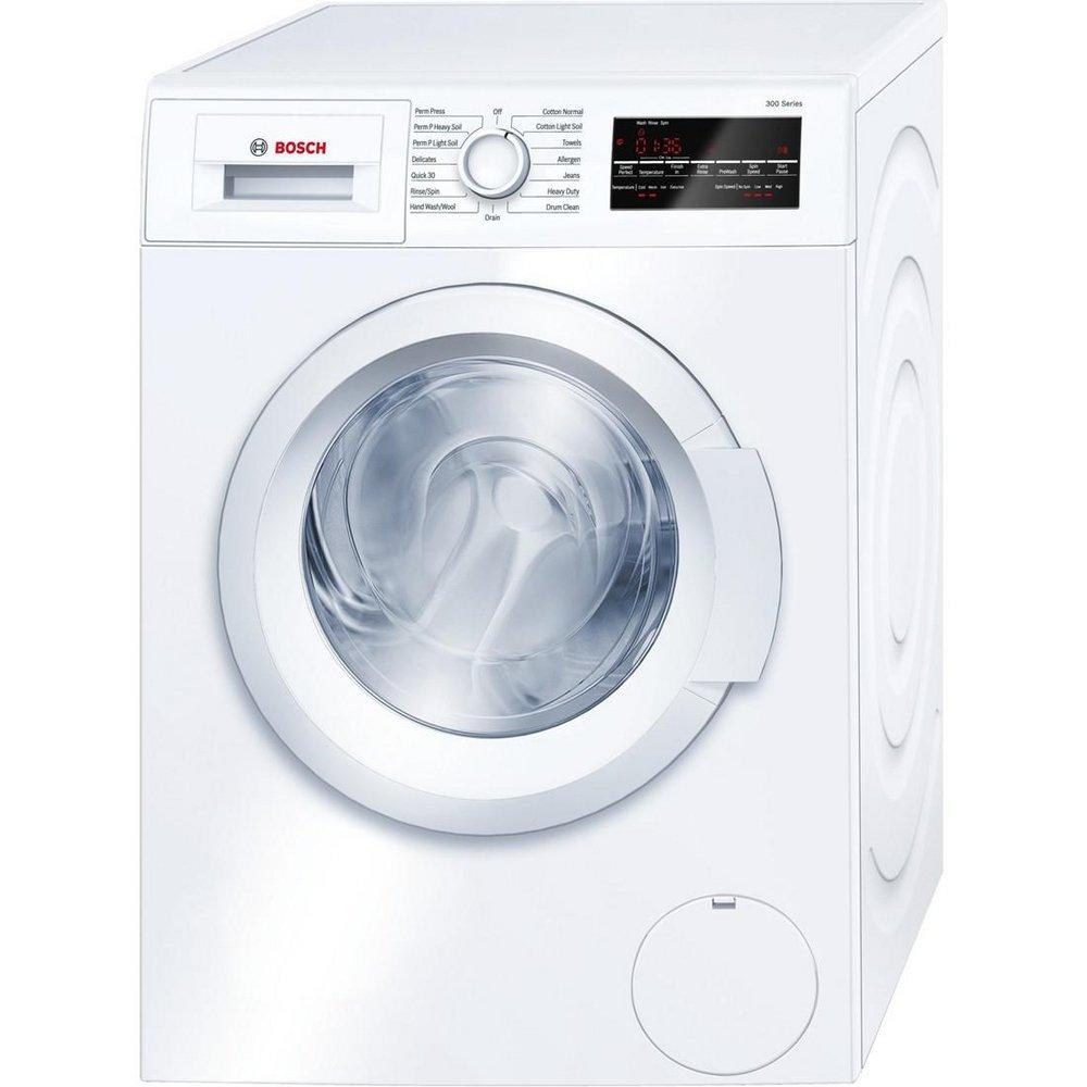 Bosch White 24-1/4 in. 2.2 cu. ft. Electric Front Load Washer 
