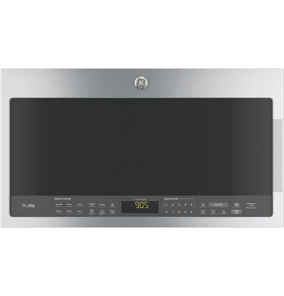 GE® Stainless Steel 2.1 cu. ft. 1050 W External Over-the-Range Microwave 