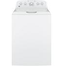 27 in. 4.4 cu. ft. Electric Top Load Washer in White on White